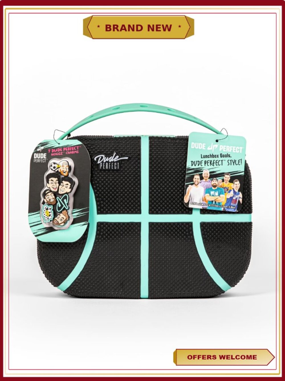 Insulated Lunch Bag with Snap Tight Lid, Removable Tray, Adjustable Divider,